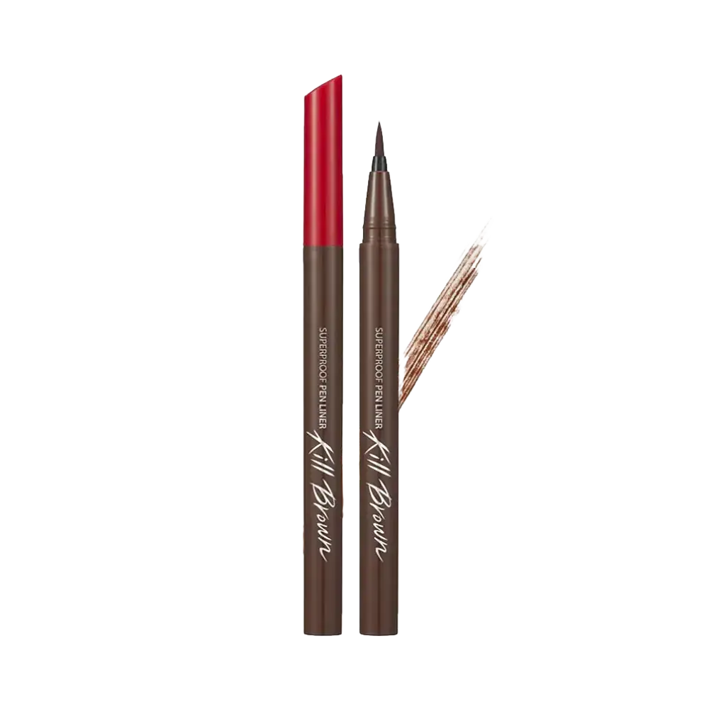 CLIO Superproof Pen Liner #03 Cacao Brown