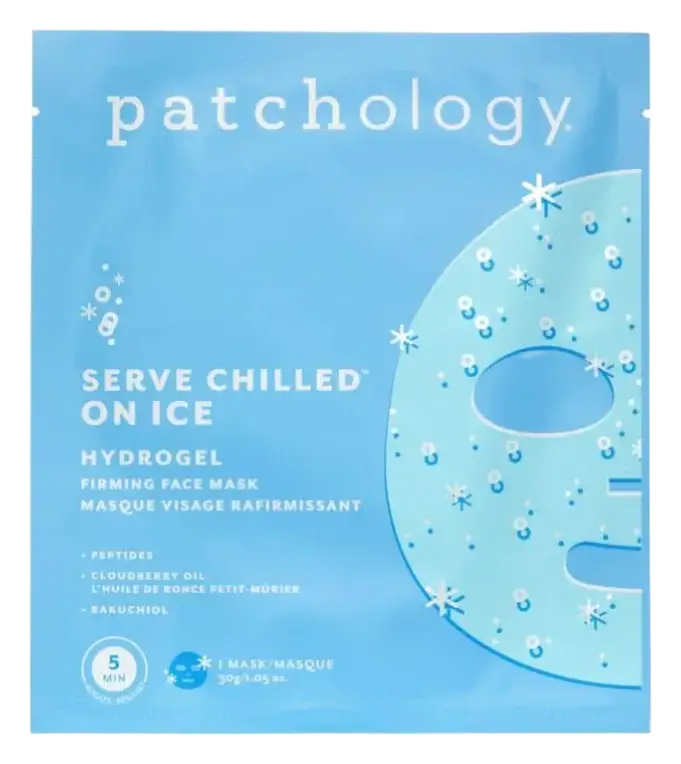 Patchology Serve Chilled On Ice Hydrogel Firming Face Mask