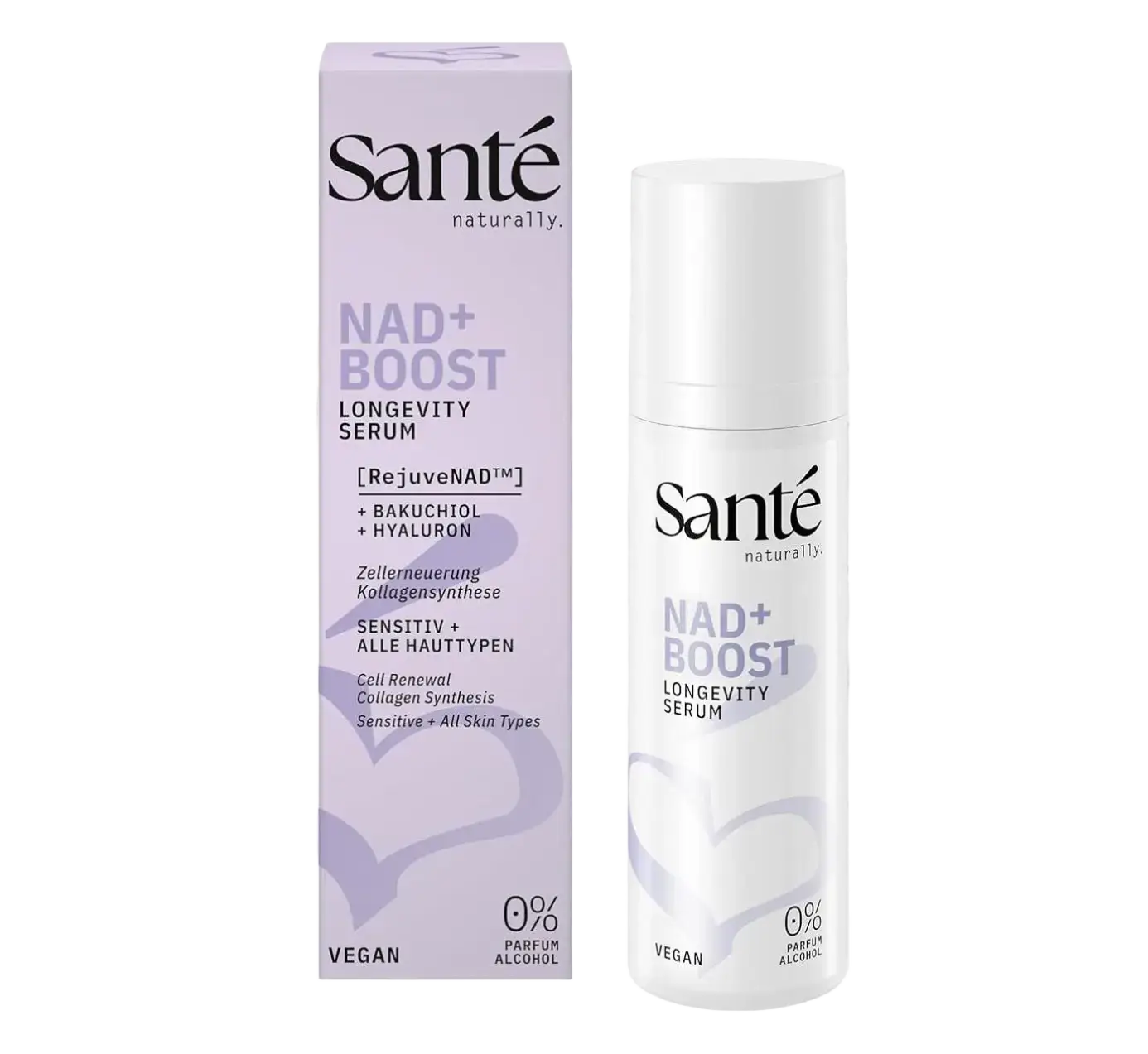 Santé Naturally NAD+ Boost Longevity Serum