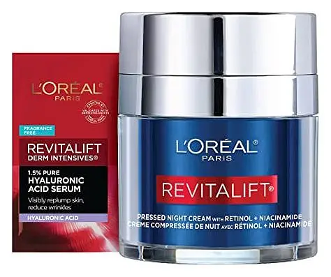 L'Oreal Revitalift Laser Renew Retinol + Niacinamide Pressed Night Cream