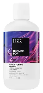 IGK Hair Blonde Pop Purple Toning Shampoo