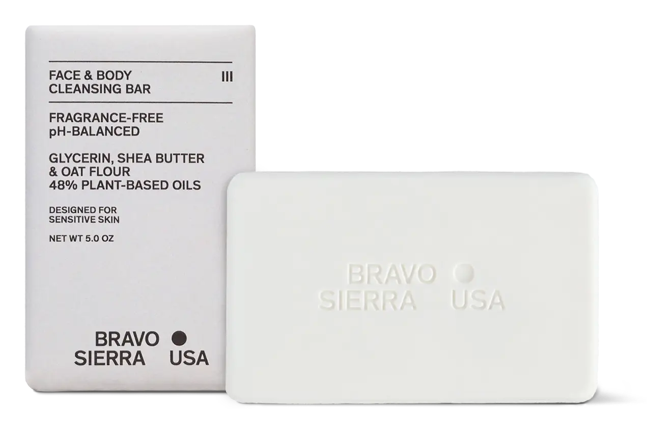 Bravo Sierra Face & Body Cleansing Bar