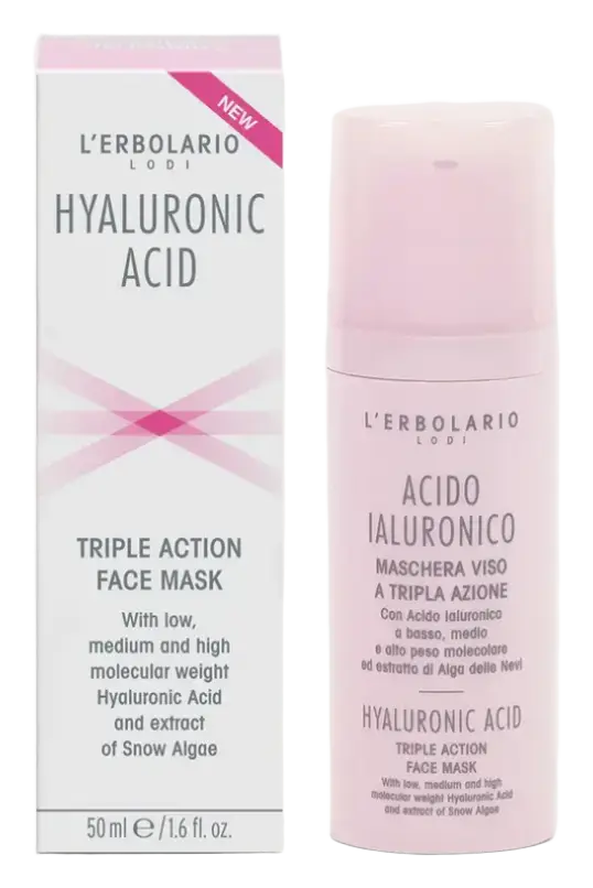 L'Erbolario Hyaluronic Acid Triple Action Face Mask