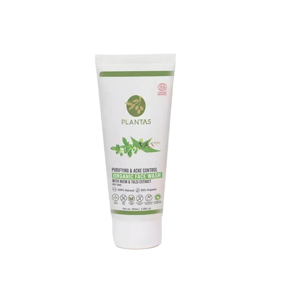 Plantas Care Purifying & Acne Control Organic Face Wash