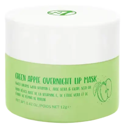 W7 Sweet Dreams Overnight Lip Mask Green Apple