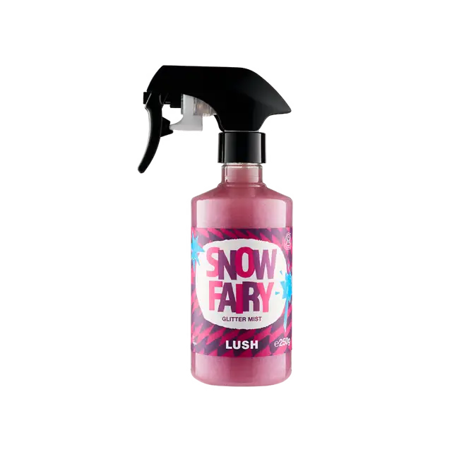 LUSH Snow Fairy Glitter Mist Spray