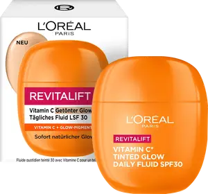 L'Oreal Revitalift Vitamin C Tinted Glow Daily Fluid SPF30
