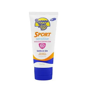 Banana Boat Sport Sensitive Mineral Based Sunscreen Lotion SPF50+ PA++++