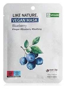EYENLIP BEAUTY Like Nature Vegan Mask Blueberry