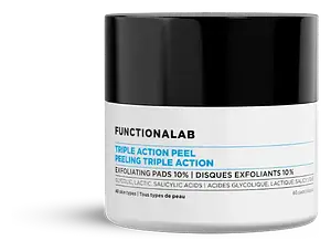 Functionalab Triple Action Peel Exfoliating Pads 10%