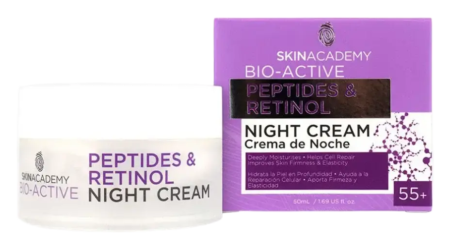 SKIN ACADEMY Peptides & Retinol Night Cream