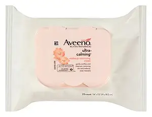 Aveeno Ultra-Calming Cleansing Makeup Removing Wipes