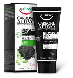 Equilibra Active Carbon Detox Face Gel-Cream