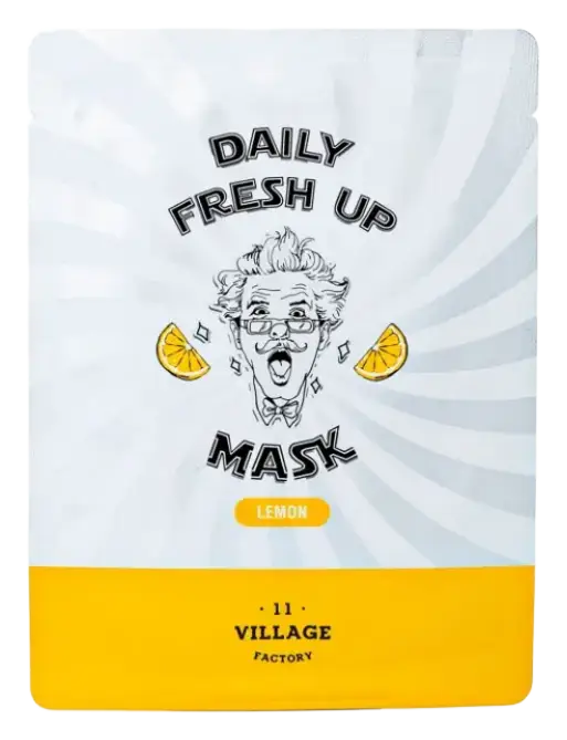 Village 11 Factory Daily Fresh Up Mask - Lemon