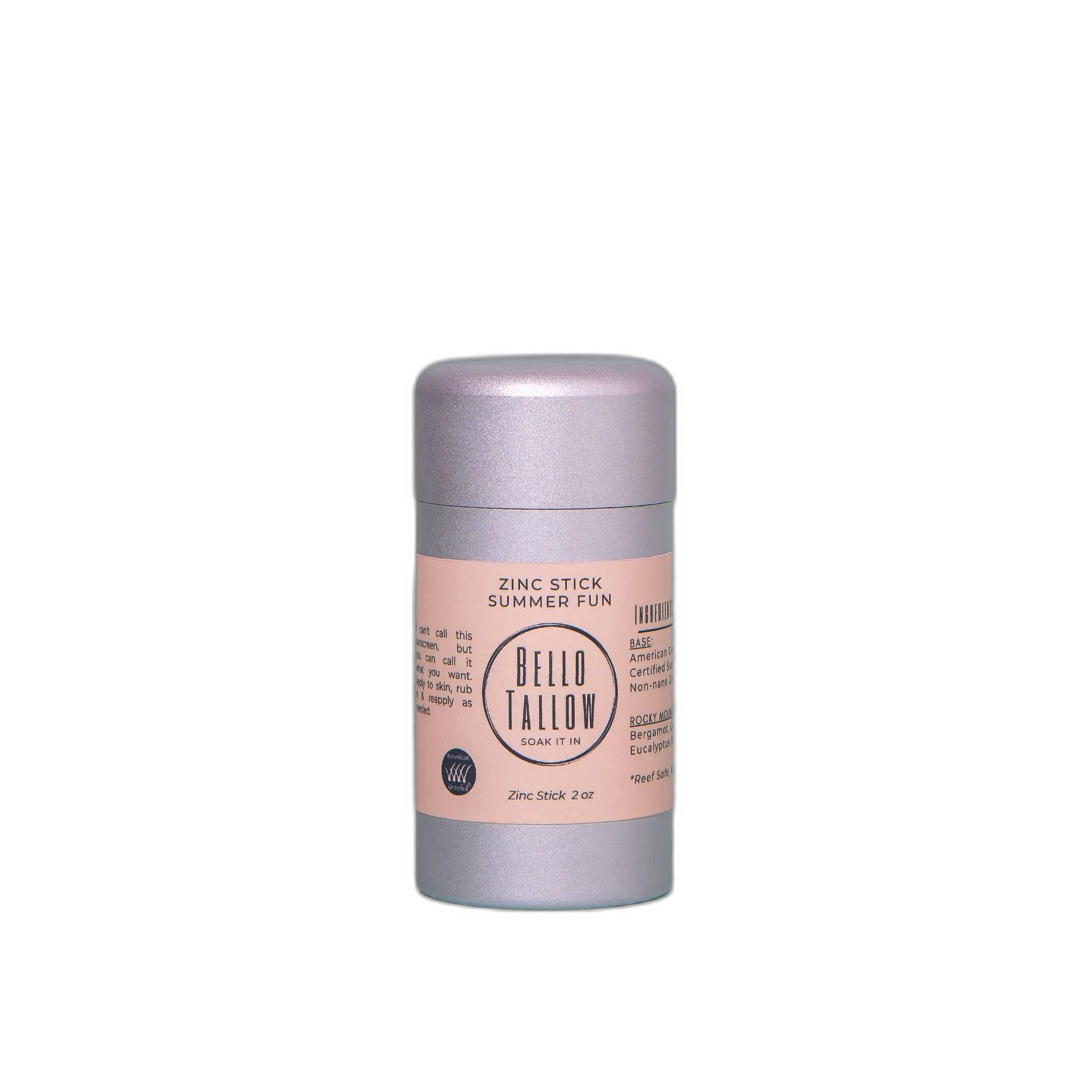 Bello Tallow Summer Fun Zinc Stick