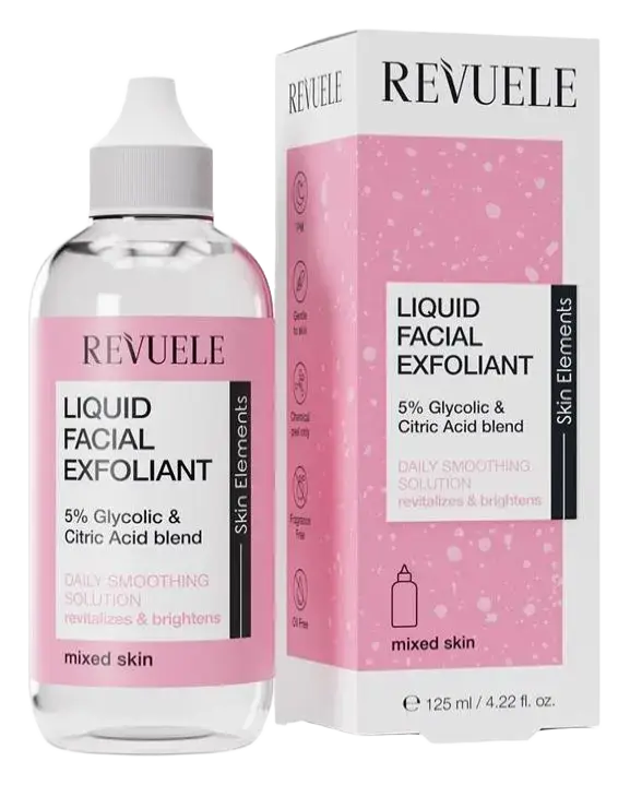 Revuele Liquid Facial Exfoliant 5% Glycolic + Citric Acid Blend
