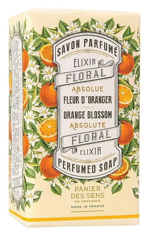 Panier des Sens Orange Blossom Absolute Floral Elixir Perfumed Soap