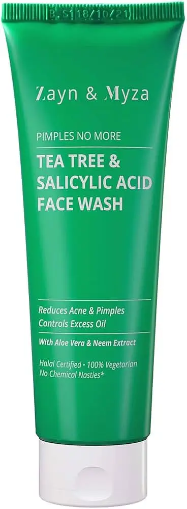Zayn and Myza Tea Tree & Salicylic Acid Face Wash