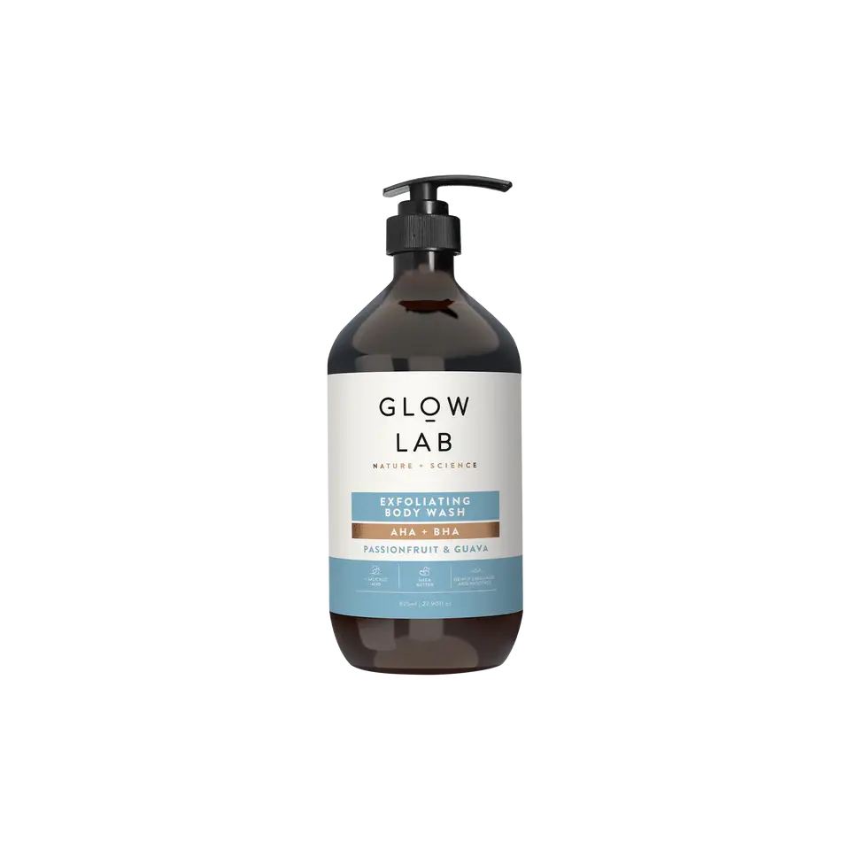Glow Lab Exfoliating AHA + BHA Active Body Wash
