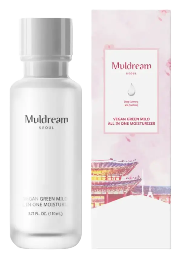 Muldream Vegan Green Mild All In One Moisturizer
