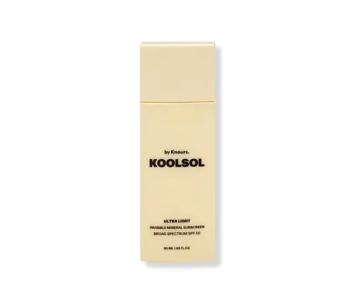 Knours Koolsol Ultra Light Invisible Mineral Sunscreen Broad Spectrum SPF50