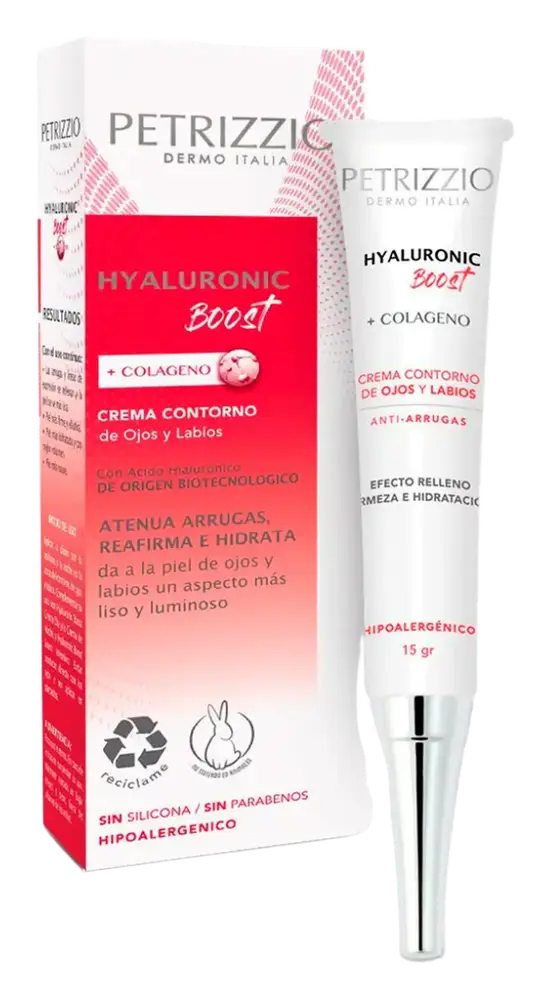 Petrizzio Hialuronic Boost contorno de ojos y labios