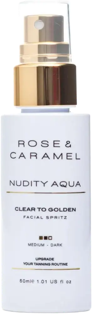 Rose & Caramel Nudity Aqua Tanning Facial Mist