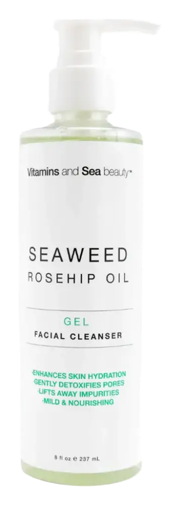 Vitamins and Sea beauty Seaweed & Rosehip Oil Gel Facial Cleanser