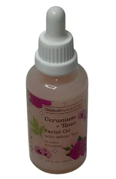 Global Beauty Care Geranium + Rose Facial Oil