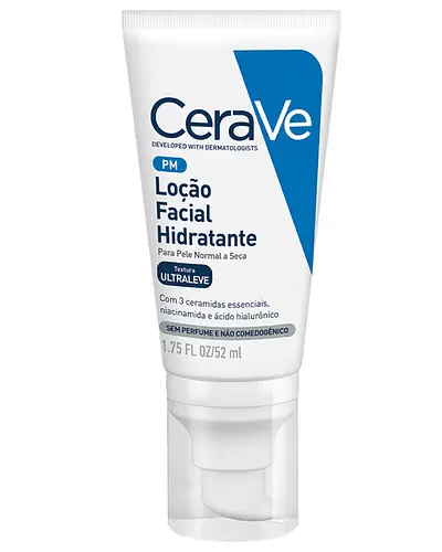 CeraVe PM Loção Facial Hidratante Brazil