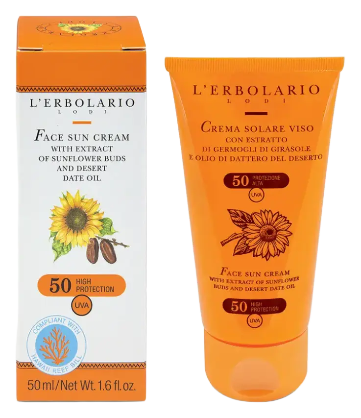 L'Erbolario Face Sun Cream SPF 50