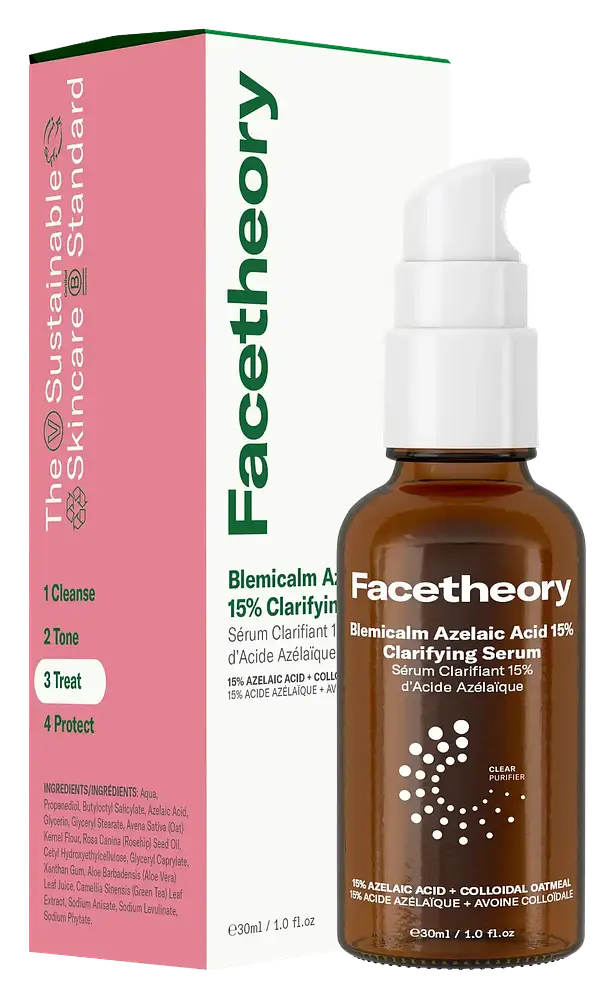 FaceTheory Blemicalm Azelaic Acid 15% Clarifying Serum