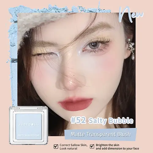 Judydoll Pretty Blush Powder #52 Salty Bubble