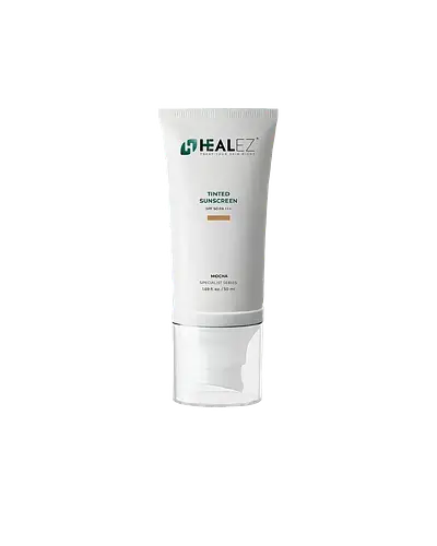 Healez Beauty Tinted Sunscreen SPF 50 Mocha