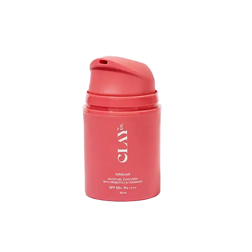 ClayCo. Sunglaze Water-Gel Sunscreen With Prebiotics & Ceramides SPF 50+ PA++++