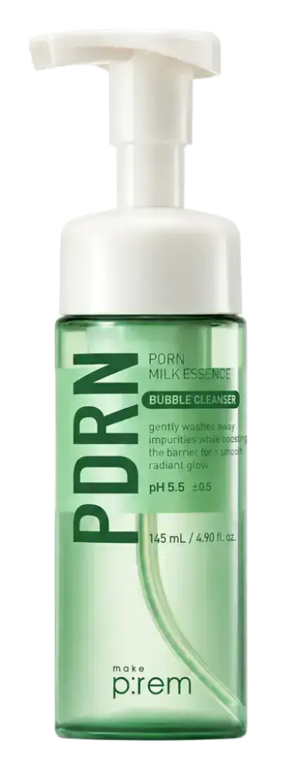 Make p:rem PDRN Milk Essence Bubble Cleanser