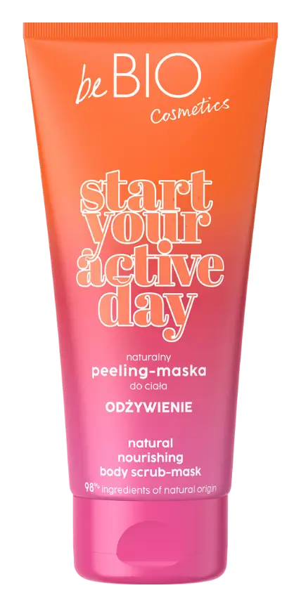 BeBio Cosmetics Start Your Active Day Natural Nourishing Body Scrub-Mask