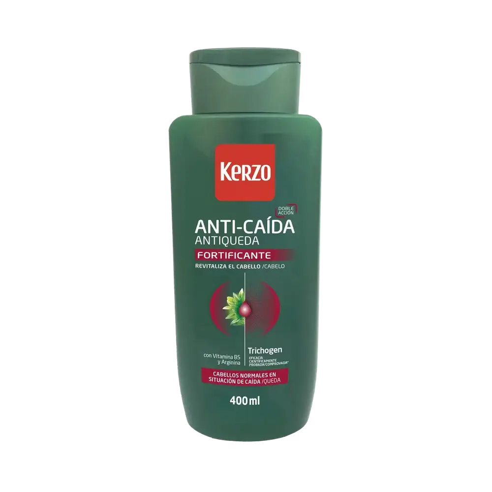 Kerzo Champú Anti-Caída Fortificante Cabellos Normales