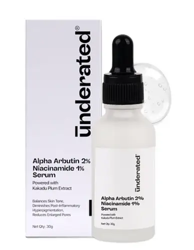 Underated Alpha Arbutin 2% + Niacinamide 1% Serum