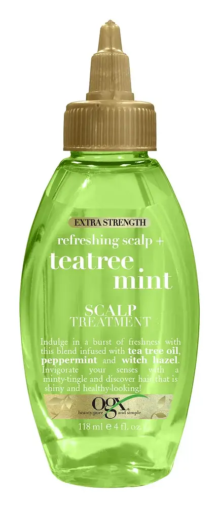 OGX Beauty Extra Strength Teatree Mint Scalp Treatment