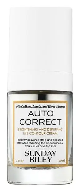 Sunday Riley Auto Correct Brightening and Depuffing Eye Contour Cream