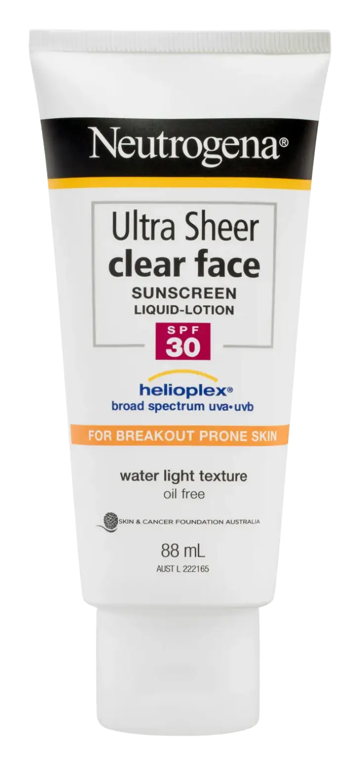 Neutrogena Ultra Sheer Clear Face Lotion SPF 30