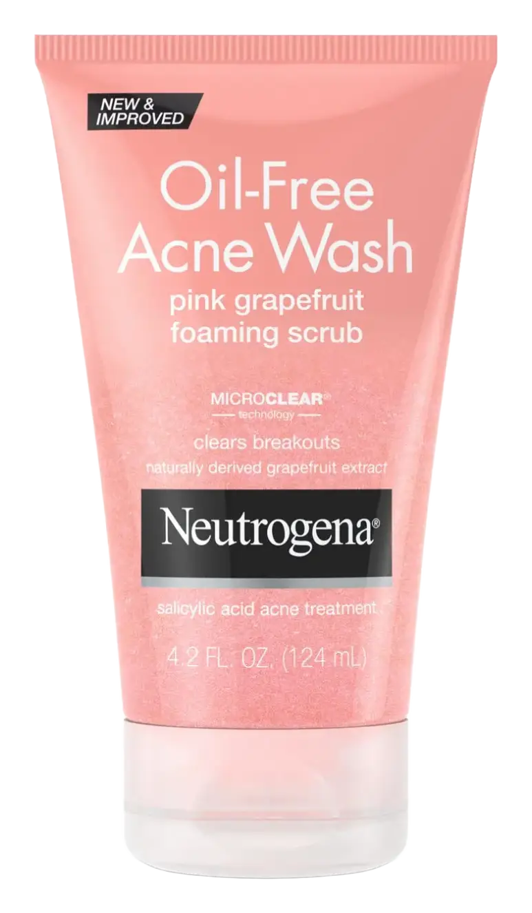 Neutrogena Oil-Free Acne Wash Pink Grapefruit Foaming Scrub