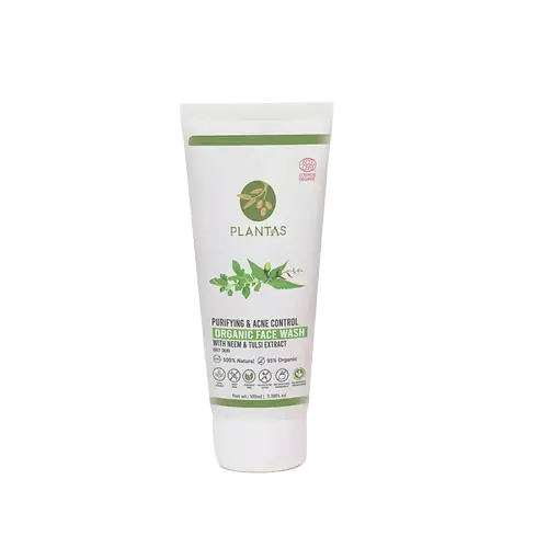 Plantas Care Purifying & Acne Control Organic Face Wash