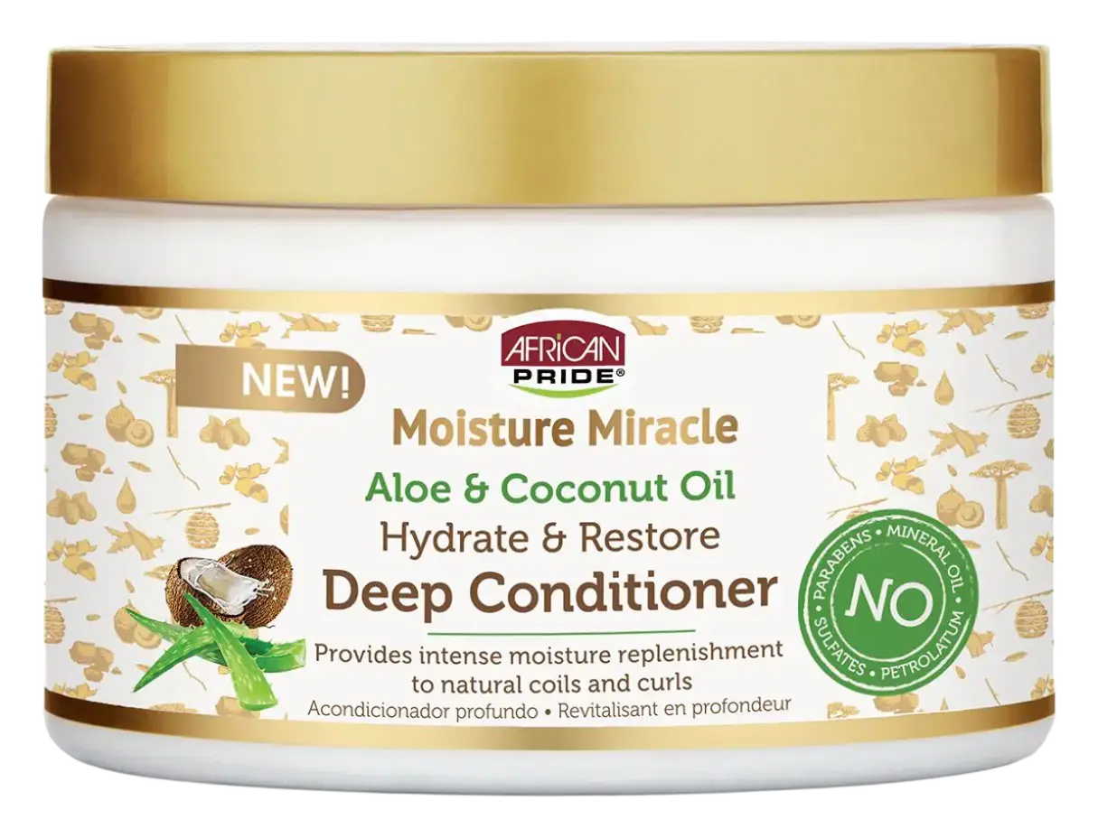 African Pride Aloe & Coconut Oil Deep Conditioner