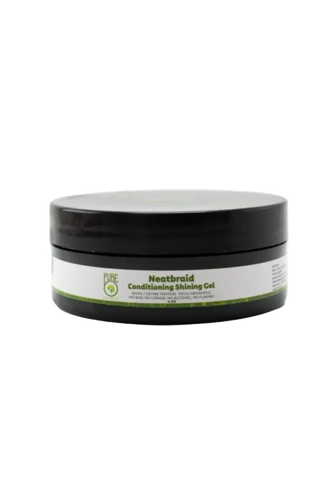 PureO Natural Products Neatbraid Conditioning Shining Gel