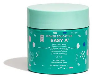 Higher Education Skincare Easy A Exfoliating Pads
