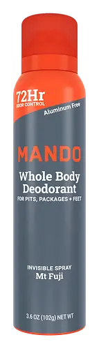 Mando Invisible Spray Deodorant Mt Fuji