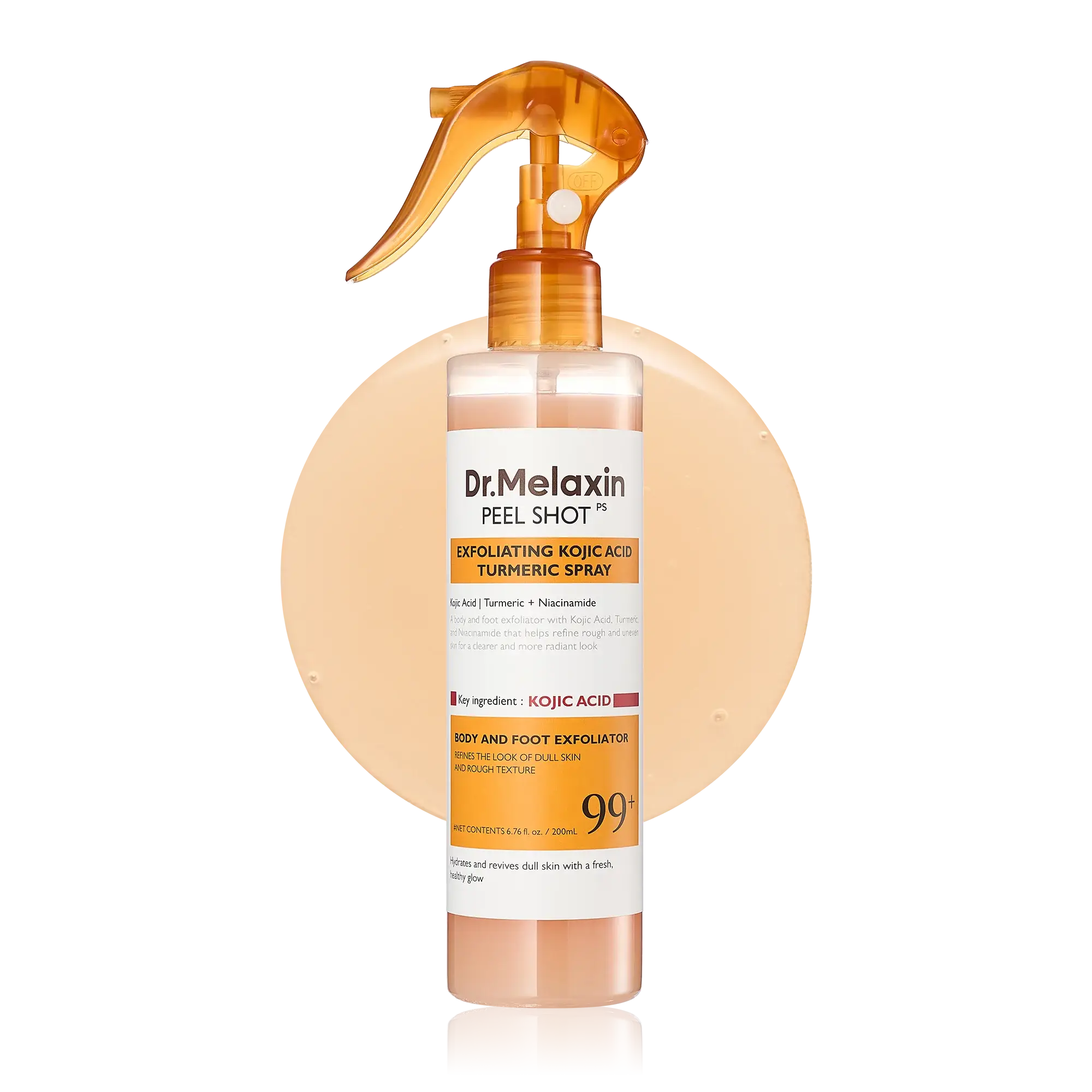 Dr.Melaxin Peel Shot Exfoliating Kojic Acid Turmeric Spray