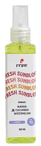 Rraw Skincare Liquid Sunblock SPF 75 Cucumber